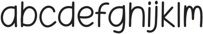 Fresh Bread Regular otf (400) Font LOWERCASE