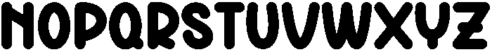 Fresh Honey Regular otf (400) Font LOWERCASE
