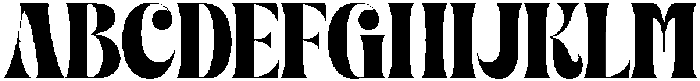 Fresh Kinetic otf (400) Font UPPERCASE