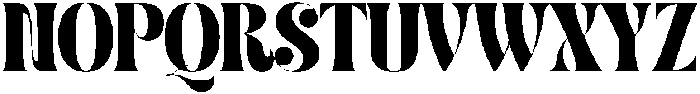 Fresh Kinetic otf (400) Font UPPERCASE