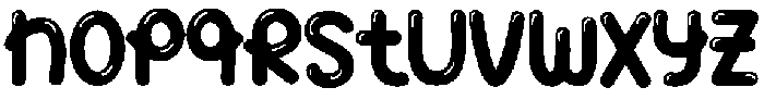 Fresh Lemonade Regular otf (400) Font LOWERCASE