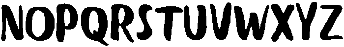 Fresh Meat One otf (400) Font UPPERCASE
