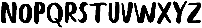 Fresh Meat One otf (400) Font LOWERCASE