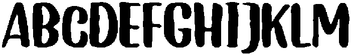 Fresh Meat Three otf (400) Font UPPERCASE