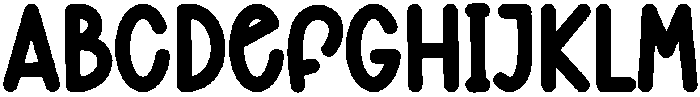 Fresh Milk Regular otf (400) Font UPPERCASE