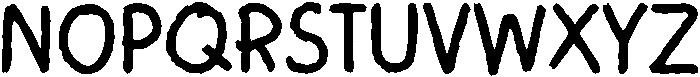 Fresh Regular otf (400) Font UPPERCASE