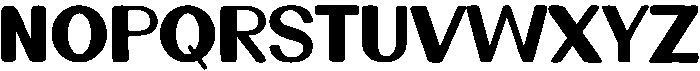 Fresh Regular otf (400) Font UPPERCASE