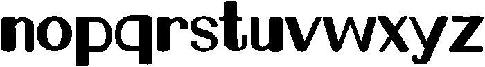Fresh Regular otf (400) Font LOWERCASE