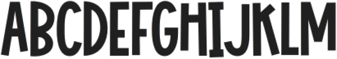 FreshSnow-Regular otf (400) Font LOWERCASE