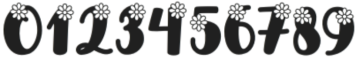 FreshSpring Flower 2 otf (400) Font OTHER CHARS