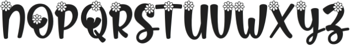 FreshSpring Flower 2 otf (400) Font UPPERCASE