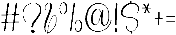 Freshline Regular otf (400) Font OTHER CHARS