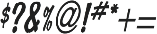 Freshnap Italic otf (400) Font OTHER CHARS