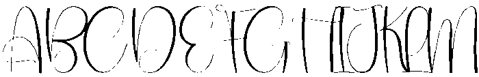 Freshtea Regular otf (400) Font UPPERCASE
