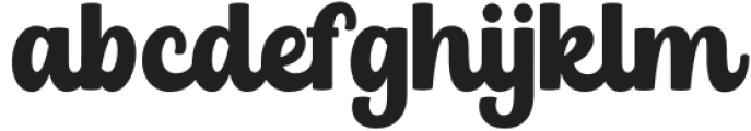 FreshteaHealthy-Regular otf (400) Font LOWERCASE