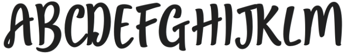 Frest Style Regular otf (400) Font UPPERCASE