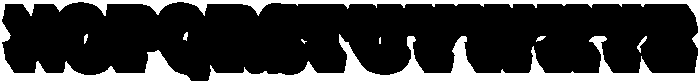 Frestica Retro Slab Extrude-Reg otf (400) Font LOWERCASE