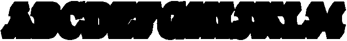 Frestica Retro Slab RearExt-Reg otf (400) Font UPPERCASE