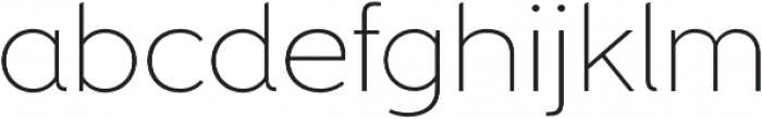 Freud Extra Light otf (200) Font LOWERCASE