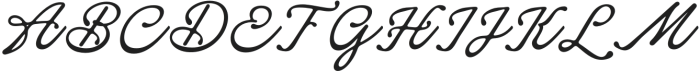 Friday Edition Script otf (400) Font UPPERCASE