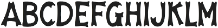 Friday Summer Regular otf (400) Font UPPERCASE