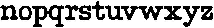 Friend TM Regular otf (400) Font LOWERCASE