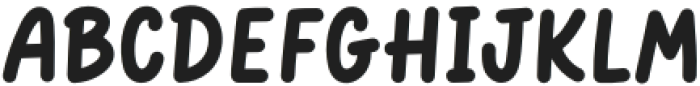 Friendly Dog Regular otf (400) Font UPPERCASE