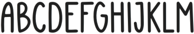 Friendly-lines Regular otf (400) Font LOWERCASE