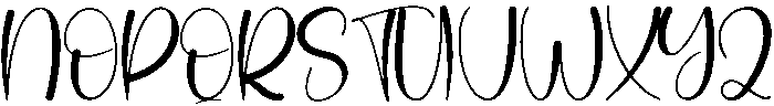 Friends Regular otf (400) Font UPPERCASE