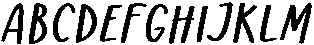 Friends SS Bold otf (700) Font UPPERCASE