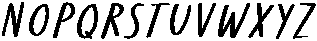 Friends SS Oblique otf (400) Font UPPERCASE