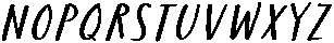Friends SS Oblique otf (400) Font LOWERCASE