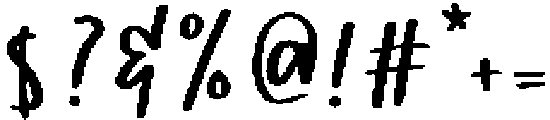 Friends SS Regular otf (400) Font OTHER CHARS