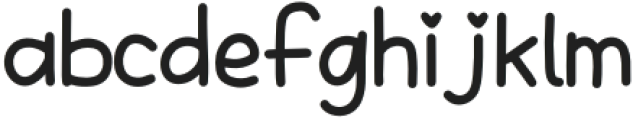 Friends Together Font Regular otf (400) Font LOWERCASE