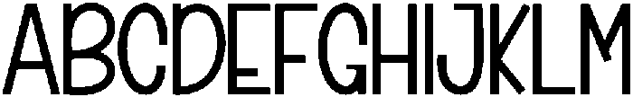 Friendship Regular otf (400) Font UPPERCASE