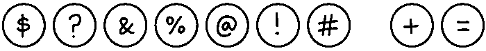 Friendship Regular otf (400) Font OTHER CHARS