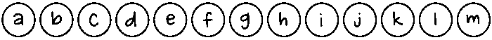 Friendship Regular otf (400) Font LOWERCASE