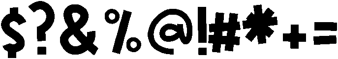 Friendship otf (400) Font OTHER CHARS