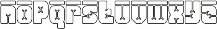 Friez Four otf (400) Font LOWERCASE