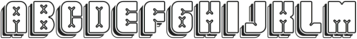 Friez Ten otf (400) Font UPPERCASE