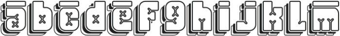 Friez Ten otf (400) Font LOWERCASE