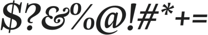 Frigga Bold Italic otf (700) Font OTHER CHARS