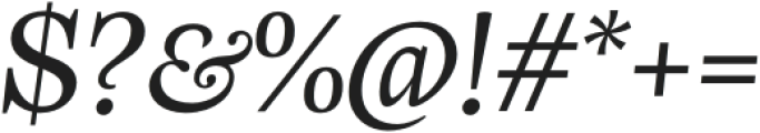 Frigga Deck Italic otf (400) Font OTHER CHARS