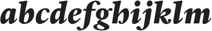 Frigga Heavy Italic otf (800) Font LOWERCASE