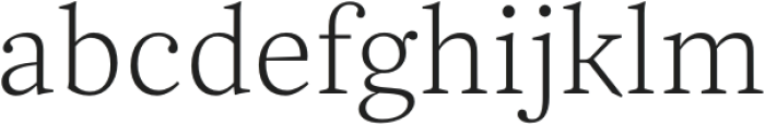 Frigga Light otf (300) Font LOWERCASE