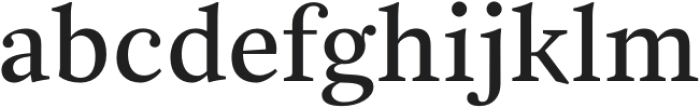 Frigga Medium otf (500) Font LOWERCASE