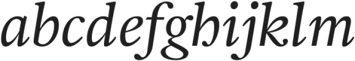 Frigga Variable Italic ttf (400) Font LOWERCASE