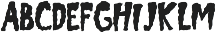 Fright Club Horror Font Regular otf (400) Font UPPERCASE