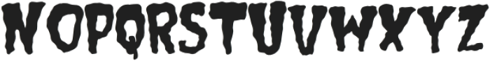 Fright Club Horror Font Regular otf (400) Font LOWERCASE