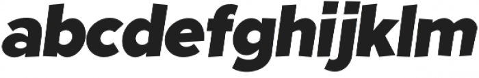 Fright Night Regular Oblique otf (400) Font LOWERCASE